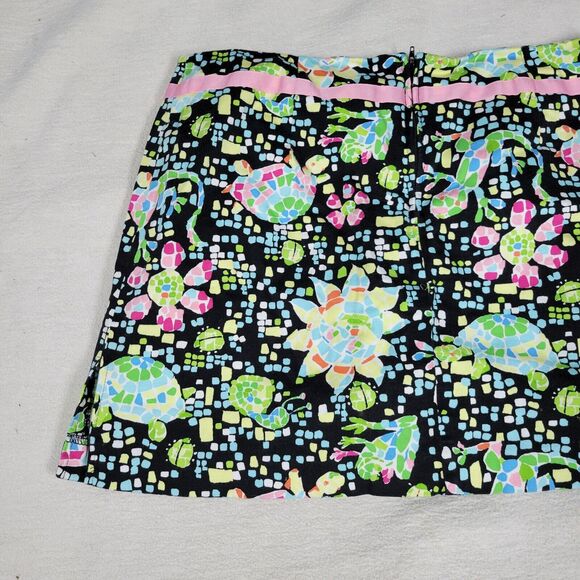 Bamboo Traders Skirt Womens Tropical Flowers Shorts Interior Cooling Mini y2k - Picture 9 of 11